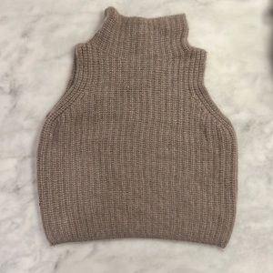 Naked Cashmere mock sweater tank top